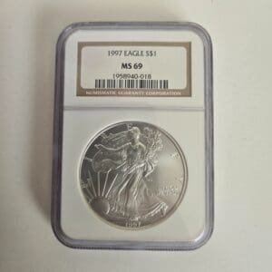 1997 NGC MS69 ASE