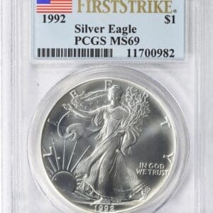 1992 PCGS MS69 First Strike ASE