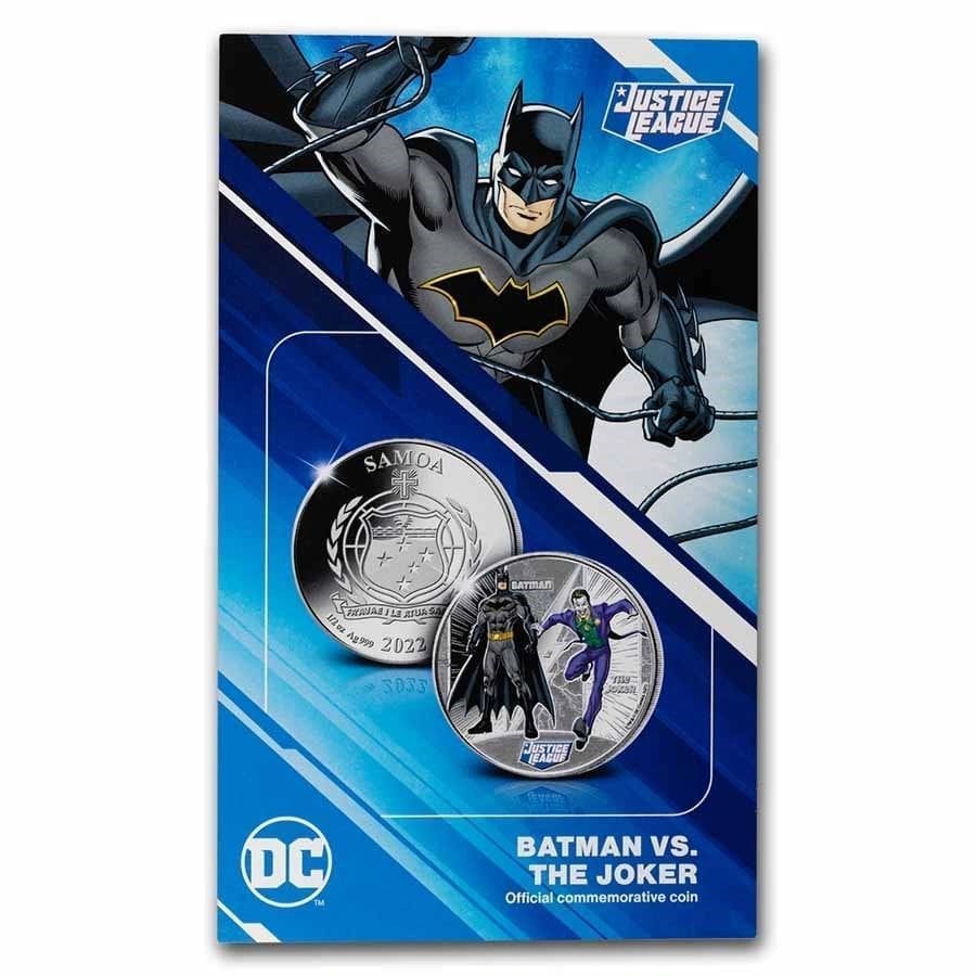 2022 Batman V The Joker 1/2 oz silver coin - Image 6