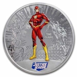 2022 The Flash 1/2 oz silver coin