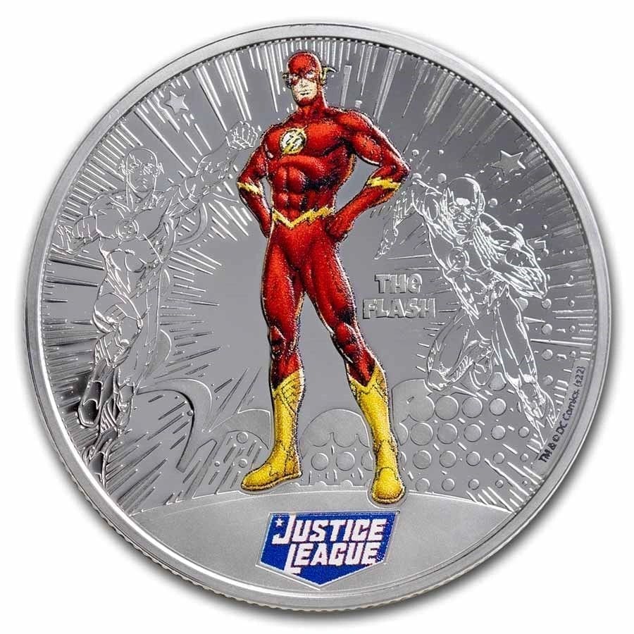 2022 The Flash 1/2 oz silver coin