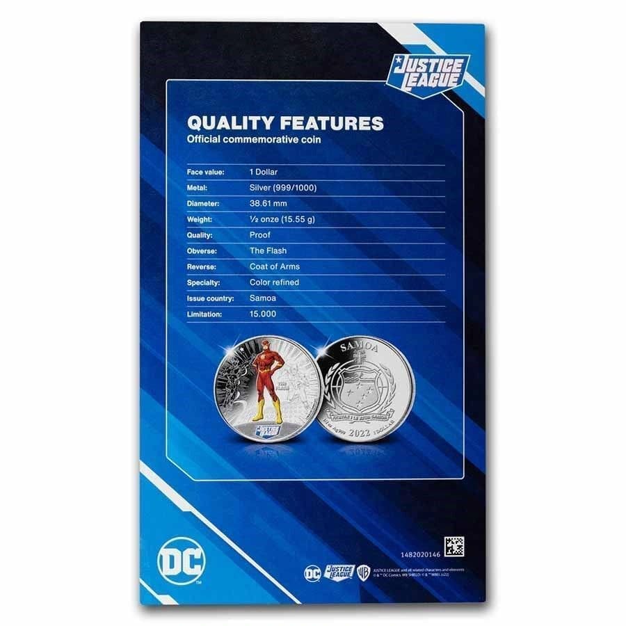 2022 The Flash 1/2 oz silver coin - Image 6