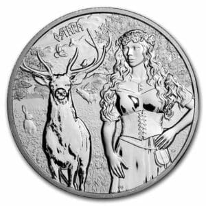 2023 Valkyries Ostara Germania 1z silver coin
