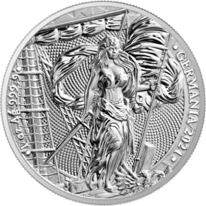 2021 germania antiqued 1oz silver coin