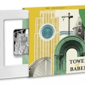 Tower Of Babel - 28.28g Collectible silver bar
