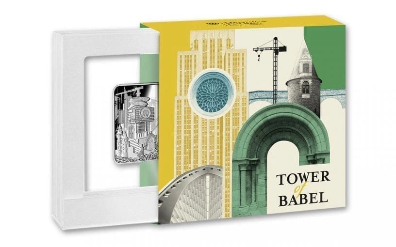 Tower Of Babel - 28.28g Collectible silver bar