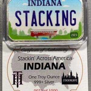 Indiana SAA 1z Silver Bar
