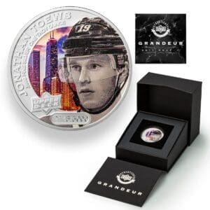 2017 GRANDEUR UPPER DECK JONATHAN TOEWS 1OZ SILVER COIN