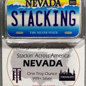 Nevada SAA 1z Silver Bar