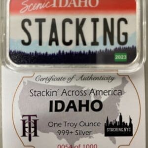 Idaho SAA 1z Silver Bar
