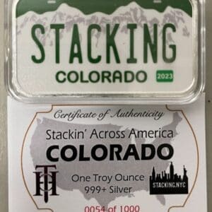 Colorado SAA 1z Silver Bar