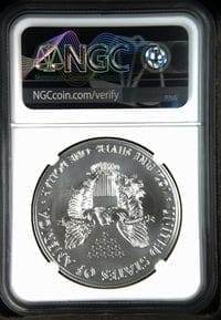 2021 ASE T1 ER NGC MS70 - #Silverdegenerates - Image 2