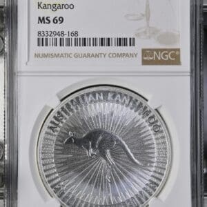 2024 P125 Australia Kangaroo S$1 MS 69 NGC Standard Brown
