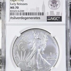 2025(P) ASE EAGLE PRIVY MS70 #SILVERDEGENERATES SILVER