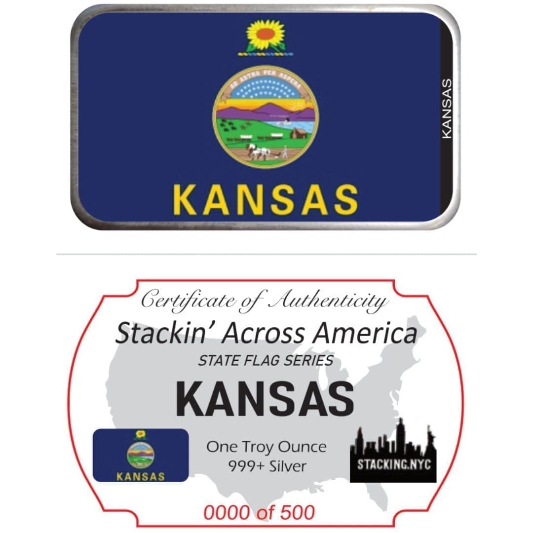 Stacking Across America Flag Series - Kansas