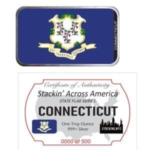 Stacking Across America Flag Series - Connecticut