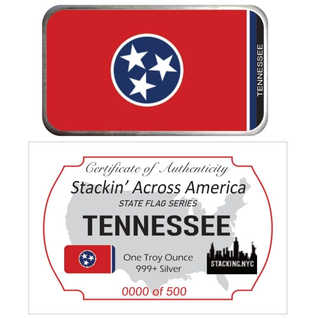 Stacking Across America Flag Series - Tennessee