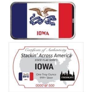 Stacking Across America Flag Series - Iowa
