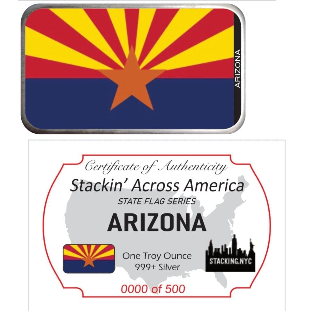 Stacking Across America Flag Series - Arizona