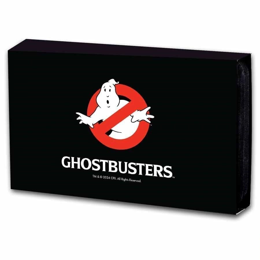 Ghostbusters Team 40th Anniversary 4 oz Colorized Silver Bar - Image 5