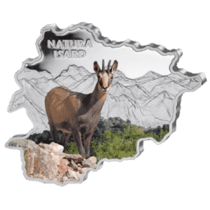 2013 ANDORRA NATURA CHAMOIS 1 OZ SILVER COIN