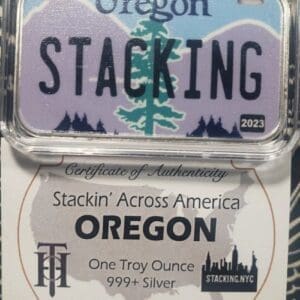 Oregon SAA 1z Silver Bar