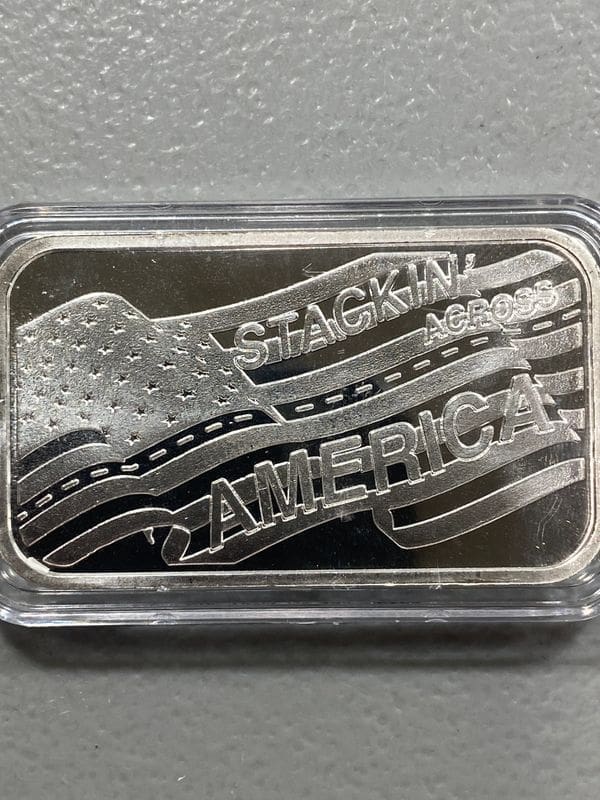 Massachusetts SAA 1z Silver Bar - Image 2