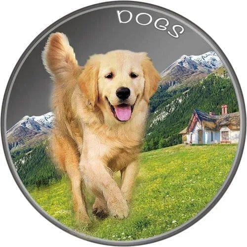 2022 Fiji 1z silver Dog coin
