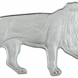 2021 ANIMALS OF AFRICA LION 1Z SILVER COIN