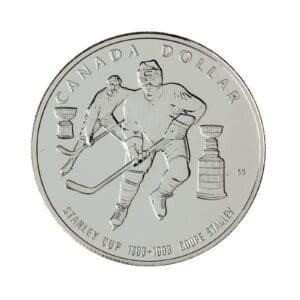 1993 SILVER DOLLAR 100TH ANNIVERSARY OF THE STANLEY CUP