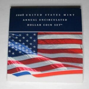 2008 US MINT ANNUAL UNCIRCULATED DOLLAR COIN SET