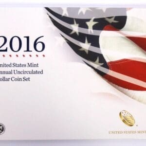 2016 US MINT ANNUAL UNCIRCULATED DOLLAR COIN SET