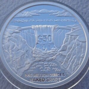 1 oz. 2025 DAM BREAK Silver Shield Mini-Mintage proof .999 fine silver