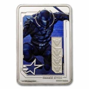 2024 Niue 1 oz Silver G.I. Joe - Snake Eyes