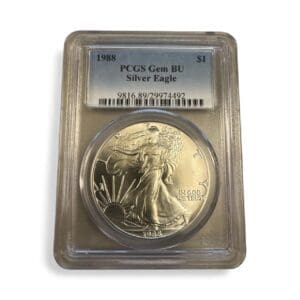 1988 $1 Silver Eagle Genuine (89 - Brilliant Uncirculated)