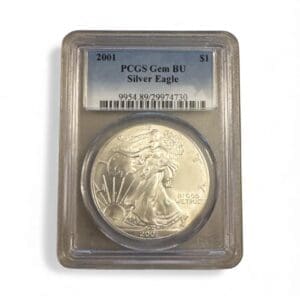 2001 $1 Silver Eagle Genuine (89 - Brilliant Uncirculated)