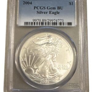 2004 $1 Silver Eagle Genuine (89 - Brilliant Uncirculated)
