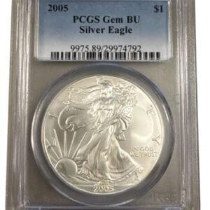 2005 $1 Silver Eagle Genuine (89 - Brilliant Uncirculated)