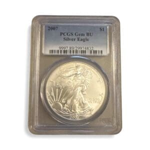 2007 $1 Silver Eagle Genuine (89 - Brilliant Uncirculated)