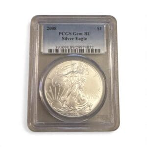 2008 $1 Silver Eagle Genuine (89 - Brilliant Uncirculated)