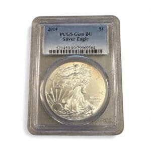 2014 $1 Silver Eagle Genuine (89 - Brilliant Uncirculated)